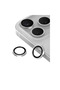 Apple iPhone 18 Pro Max Bilvis Titan Camera Lens - Silver - 2