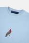 Red Tepeli Cardinal Premium T-Shirt - Light Blue - 2