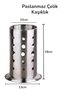 Stainless Steel Countertop Spoon Holder Large Cutlery Organizer - 2