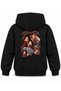Katseye Maze Line Character Printed Children's Hooded Sweatshirt