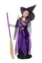 Witch Girls Kids Child Holiday Party Role Play Dance Party Gown Costume Queen Princess Dress Hat - 7