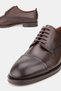 Men's Brown Genuine Natural Leather Leather Sole Lace-Up Daily Shoes - 4
