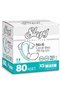 Diapers with Tape XS - Extra Small - Extra Small 80 Pieces (16+ kg Size 40-70 cm)