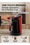 Electric Turkish Coffee Maker, Automatic Brewing Coffee Machine with Thick Traditional Foam, Fast Brew & Compact Design, One Touch Turkish Coffee Pot for Home & Office - 6