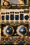 Glass Cutting Board with Teddy Bear, Cream Background, Burgundy Polka Dot Themed - Glass Cutting Board |   25cm X 35cm - 6