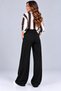 PANTALONI MODAL CU TIV LARG ȘI ȘNURURI - 3