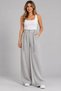 Modal Bol Paça Lace-Up Pants