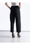 Button Detailed Fabric Trousers - 5