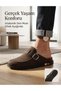 Soft Leather, Closed Front, Internally and Externally Stitched, Orthopedic, Suitable for Daily Use, Men's Slippers.