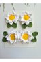 Papatya Handmade Knitted Mother Baby/Sister 3-Piece Knitted Buckle Set Papatya & Hairless Baby Buckle - 3