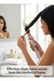 Professional Hair Curling Iron, 3 Sizes 9mm/25mm/32mm Ceramic Hair Curler Wand, LCD Digital Display Adjustable Temperature Curling Iron, Salon Home Hair Styling Tool for All Hair Types - 6
