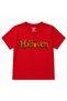 Halloween Inferno – Flaming Gothic Lettering & Jack-O'-Lantern Kids Graphic T-Shirt
