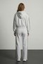 Women's Tracksuit Bottom Pnt01564 Gray Melange - 2
