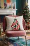 New Year Themed Throw Pillow Cover 43X43 cm Digital Printed Decorative New Year Pillow Cover Gift - 2