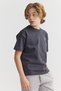 Boy's Basic T-Shirt with Writing - 3