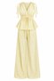 Yellow 100% Cotton Shoulder and Drawstring Set - 2Y8612