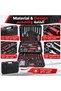 187Pcs Toolbox Combination Hardware Tools Multi Function Home Repair Installation Multi-Purpose Combination Tool Set - 3
