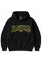 Blagoevgrad 101 – Vintage Gothic Green & Gold Typography Graphic Hoodie