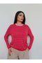 Crew Neck Striped Oversize Sweater