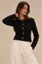 Buttoned Knitwear Cardigan (A92301-S) - 2