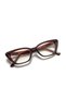 Tilda Women's Blue Light Filtered Glasses – Blue Block Glass, Brown Frame, Cat Eye Design, Screen Glasses - 3
