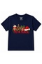 Tis the Season – Christmas Coffee, Festive Tree, Santa Hat & Holiday Gift Graphic Kids T-Shirt