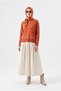 Stripe Detailed Cold Yarn Full Fit Basic Knitwear 58 cm