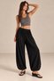 Flowy Balloon Fit Pants - 2