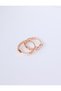 Mixed 100% Brass Twisted Figured Hoop Earrings - 2