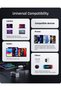 VITO Go 75W 5 in 1 Desktop Charger,3 USB-C, 2 USB-A Port, with 100W C- C Cable, 1.8M UK Plug Power Cable - 6