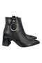 Stylish Women's Boots with Ring Buckle Detail - 4