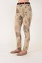 Belt-Detained Flower-Patterned Pants - 3