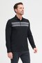 Men's Polo Neck Long Sleeve Sweatshirt - 3