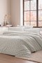 Esben Double 100% Cotton Ranforce Duvet Cover Set - Blue