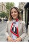 K.Atatürk Themed Double-Sided Patterned Tie/Scarf