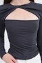 Blouse with Chest Window Detail B1149 - 3