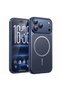 Case Compatible with Apple iPhone 17 Pro Max iPhone 17 Pro Appearance Transformation Cover Navy Blue