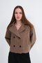 Short Cashmere Coat K3234 - 4