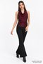 Draped Blouse with Gathered Sides at the Neckline - 5
