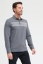 Men's Polo Neck Long Sleeve Sweatshirt - 5