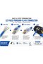 ® EZ RJ45 Pass Through Crimping Tool Kit – Professional Cat5, Cat5e & Cat6 Network Crimper with 50 Pass-Through RJ45 Connectors, 50 Strain Relief Boots & Mini Wire Stripper - 3