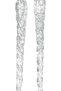 Christmas Ornament Ice Pendant Glittery 2-Pack Transparent 28 Cm. - 2