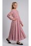 Girl's Appliqued Maxi Dress, Special Occasion Belted Full Hijab Dress, Ages 11-14
