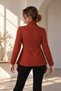 Women's Tile Knitwear Casual Cardigan Arm-27K001044 - 2