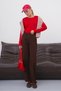 Women's Comfortable Fit Pants with Elastic Waist and Pockets - 7