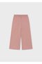 Girl's Wide Leg Sweatpants Salmon 4518 - 2