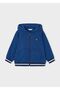 Boy's 3-Piece Hooded Jacket Tracksuit Set Navy Blue 4810 - 2