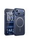 Case Compatible with Apple iPhone 13, iPhone 17 Pro Look Transformation Cover, Navy Blue