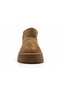 Suede Ultra Mini Platform Sole Boots with Plush Fur Inside - 4