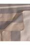 Alfred Double Cotton Jacquard Blanket - Gray/Beige - 6